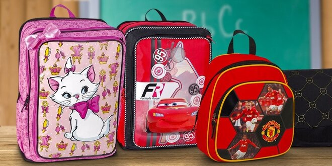 Batohy a tašky pro studenty a školáky