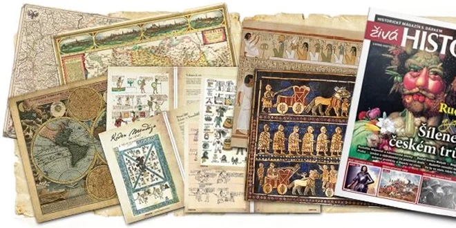 254 Kč za ROČNÍ předplatné časopisu Živá historie a 20 historických dárků!