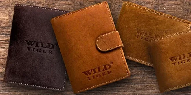 Pánské peněženky z kvalitní hovězí kůže