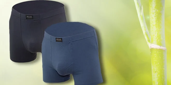 Dvoje boxerky z bambusu do velikosti 7XL