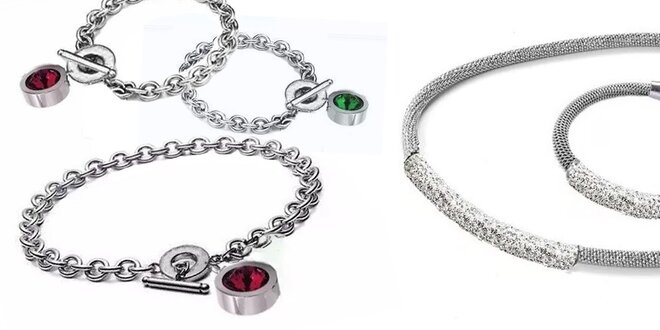 Luxusní sady šperků z chirurgické oceli