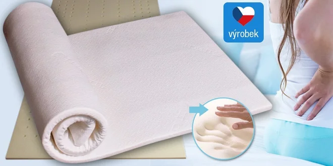 Matracové podložky z Visco pěny