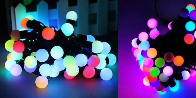 RGB LED reťaz Multicolor