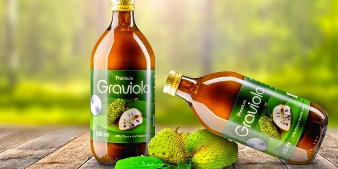 Zdraví prospěšná šťáva z gravioly