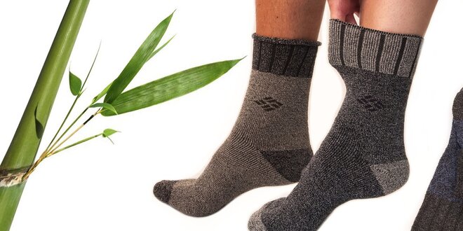 6 párů zdravotních thermo ponožek