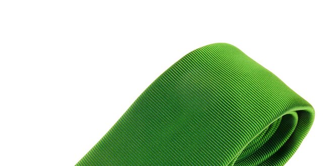 Pánská trávově zelená kravata Gianfranco Ferré