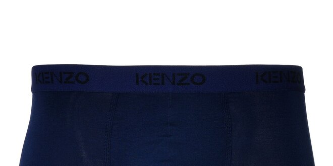 Pánské tmavěmodré elastické boxerky Kenzo