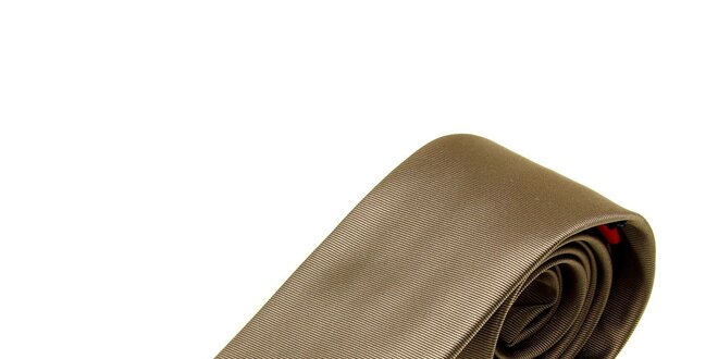 Pánská béžová kravata Moschino