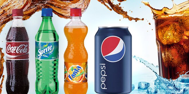 Pepsi, Coca-Cola, Fanta a Sprite za super cenu