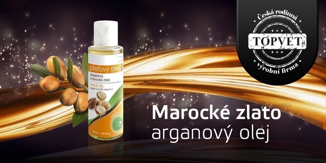 100% arganový olej – marocké zlato
