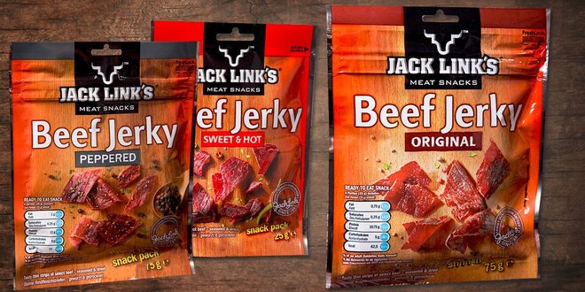 Jack Links Beef Jerky 3x 75 g
