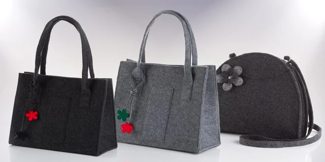 Kouzelné kabelky z eco plsti