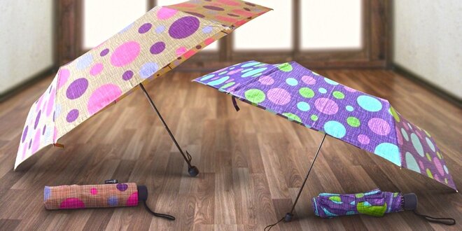 Veselé skládací deštníky od firmy Benzi