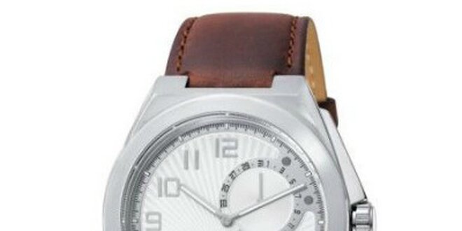 Pánské hodinky Esprit s hnědým řemínkem