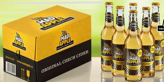 24 lahví cideru Mad Apple