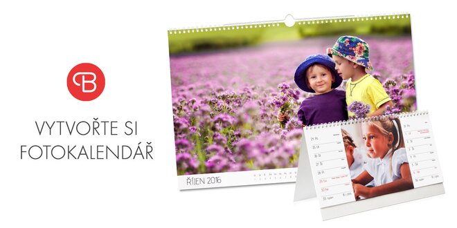 Vytvořte si extra velký kalendář z vašich fotek