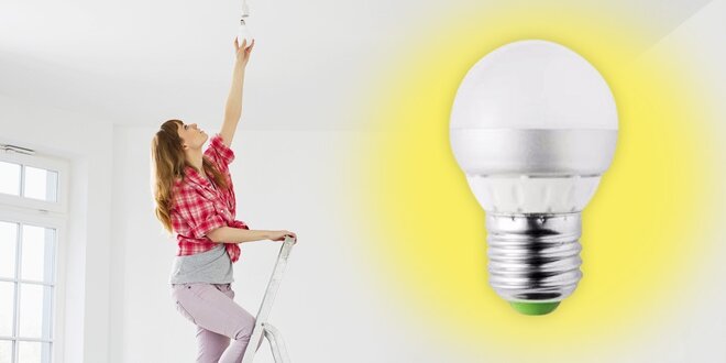 Úsporná LED žárovka s dlouhou životností