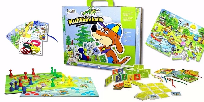 4 druhy Kulíškových dětských her od Logik