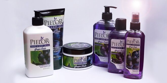 Balíčky přírodní kosmetiky Pielor