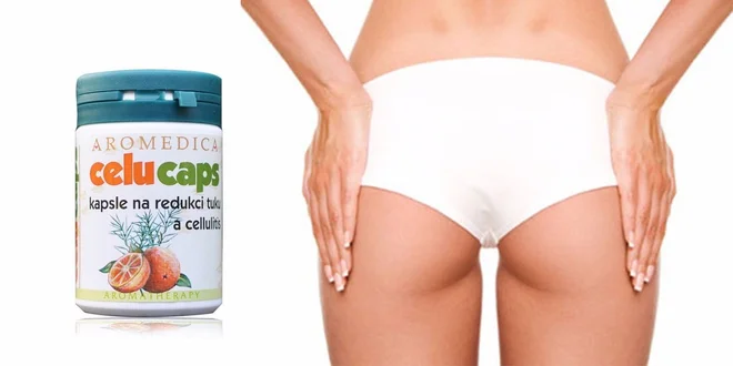 Kapsle Aromedica Celucaps proti celulitidě