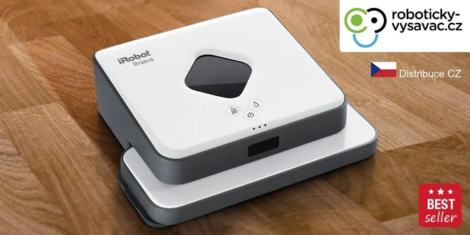Tichý robotický mop iRobot Braava 320