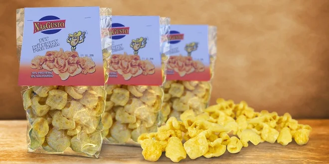 Tradiční Anglické Vepřové Křupky 70g ( jemně solené )