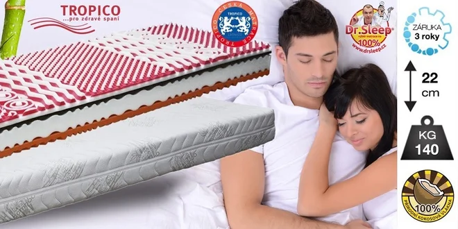 Matrace Tropico Kokos Rainbow®