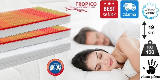 Matrace Tropico Visco Baron - bestseller!
