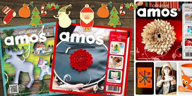 Tvořivý časopis Creative Amos na rok 2016