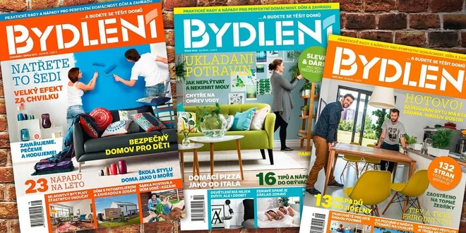 Roční předplatné časopisu Bydlení