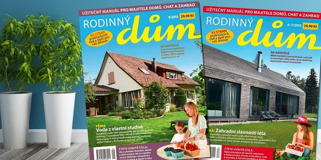 Roční předplatné časopisu Rodinný dům