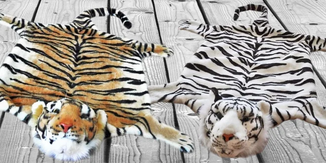 Měkoučký plyšový tygr do dětského pokojíčku