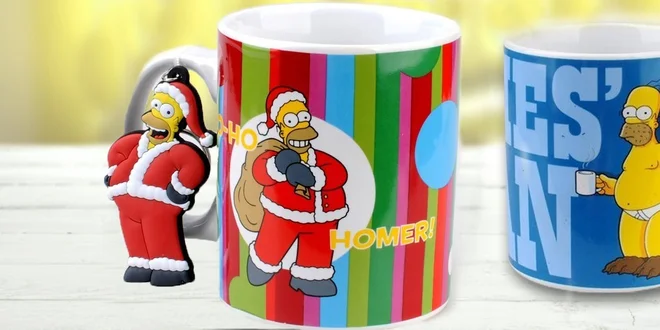 Užijte si Vánoce s Homerem Simpsonem