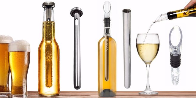 VINOVO nebo ICEBEER unikátní chladiče vína a dalších nápojů