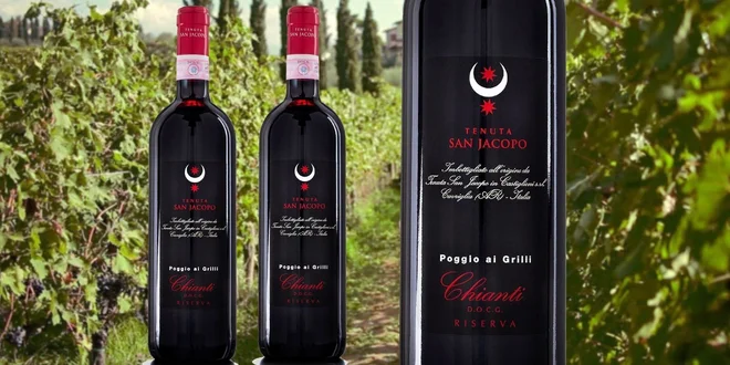 Toskánské víno Chianti Riserva DOCG BIO