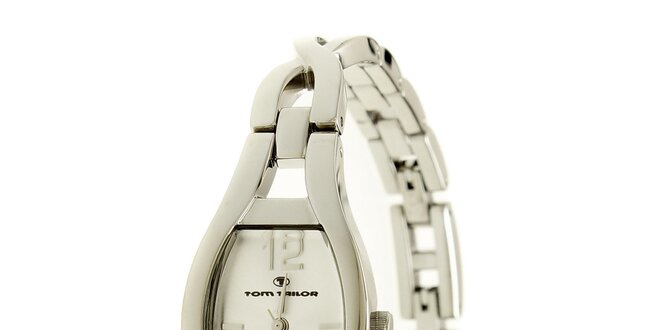 Dámské stříbrné náramkové analogové hodinky Tom Tailor