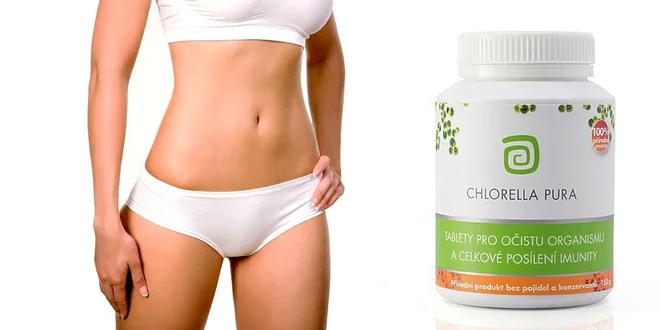 Chlorella Pura - zelená řasa pro zdraví