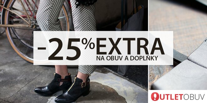 25% sleva na nabídku e-shopu Outlet-Obuv.cz
