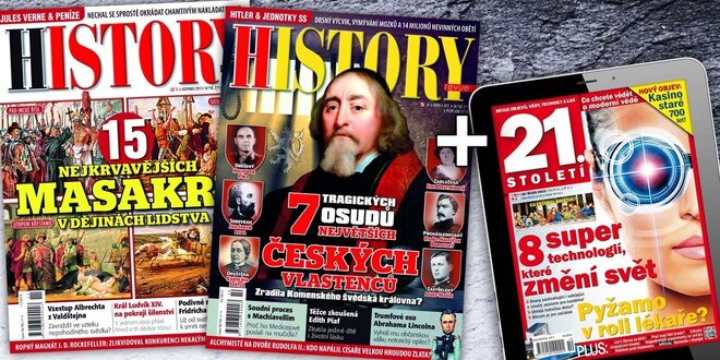 Předplatné časopisu History revue + bonus