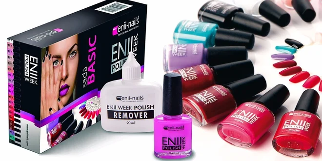 Lakovací sada Enii Week Polish Basic