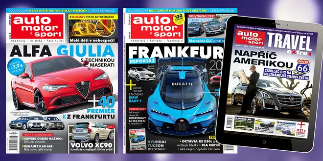 Roční předplatné časopisu Auto motor a sport