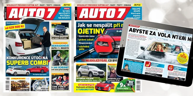 Předplatné časopisu AUTO7 na celý rok