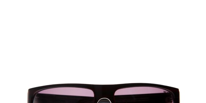 Pánské vínové sluneční brýle Big Star s žíhanou kresbou