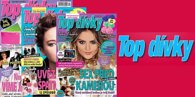 Roční předplatné dívčího časopisu Top dívky