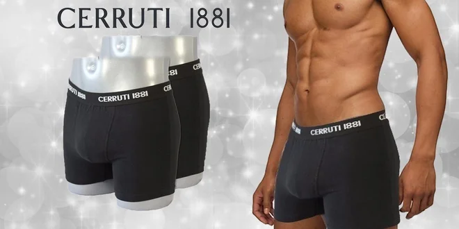 Kvalitní a pohodlné boxerky Cerruti 1881