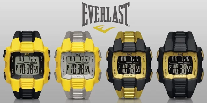 Digitální hodinky Everlast pro muže i ženy