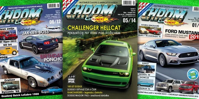 Roční předplatné časopisu Chrom & Plameny