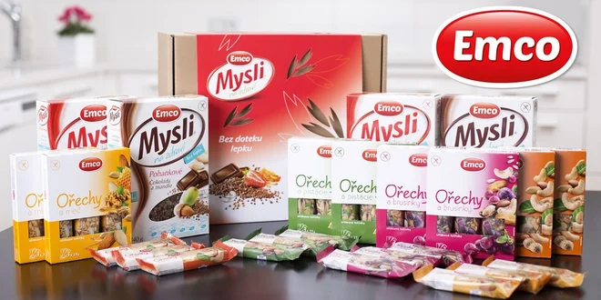 Dárkové balení cereálních výrobků Emco