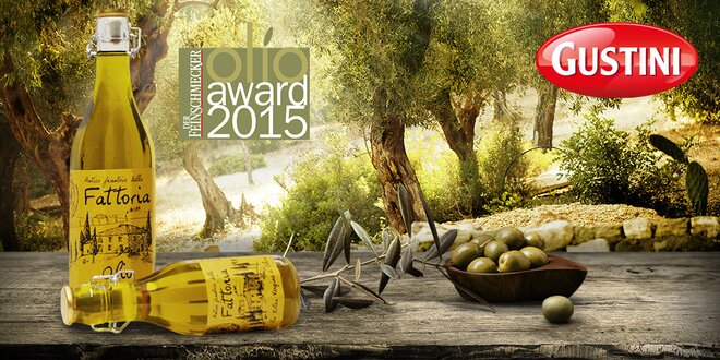 Olivový olej z Itálie Vítěz Olio Award 2015