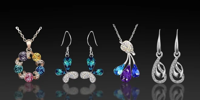 Něžné šperky s krystaly Swarovski Elements